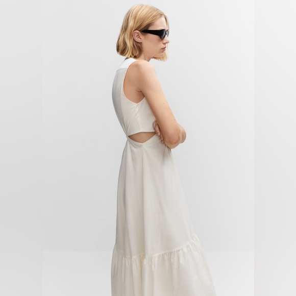 Mango Knot dress with openings - Picture 3 of 8